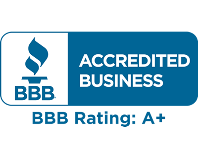 BBB Accredited Business · A+ Rating