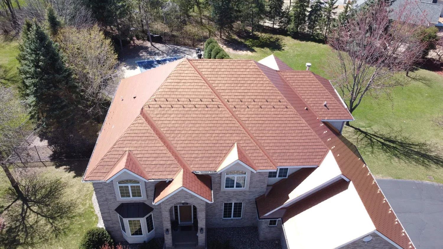 Collins Roofing — EDCO metal shake install in St. Paul, MN